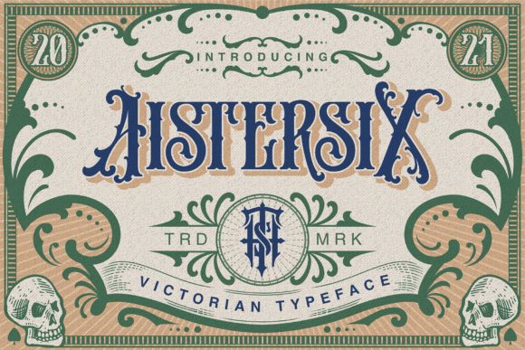 Aistersix: A Bold Blackletter Font for Striking Campaign Visuals