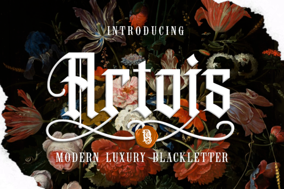 Artois: A Gothic Blackletter Font for Bold Editorial Design