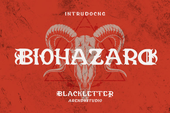 Biohazard Font Review for Handmade Labels and Packaging