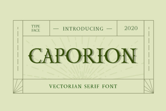 Caporion: A Casual Blackletter Font That Elevates Campaign Visuals