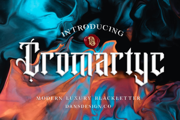 Cromartyc: A Modern Blackletter Font That Elevates Campaign Visuals