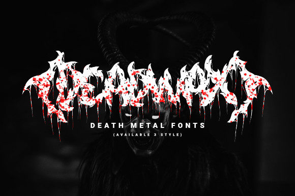 Deadwax: A Bold Blackletter Font for Dramatic Branding Projects