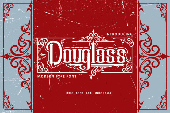 Douglass: A Bold Blackletter Font That Elevates Small Business Branding