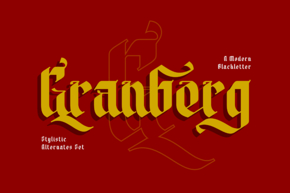 Granberg Font Review: Assertive Blackletter for Campaigns