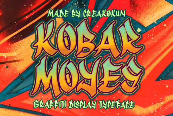 Kobar Moyes: A Bold Blackletter Font for Crafters and Makers