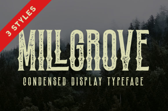 Millgrove: Elegant Blackletter Font for Modern Design Projects