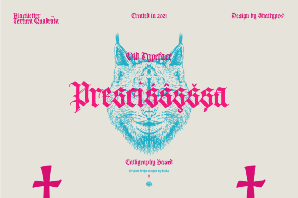 Prescissa Font: Elegant Blackletter for Web Design