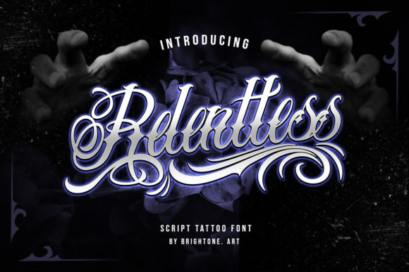 Relentless: A Bold Blackletter Font for Editorial Impact