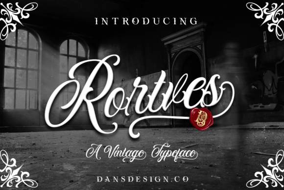 Rortves: A Bold Blackletter Font for Elegant Branding and Design Projects
