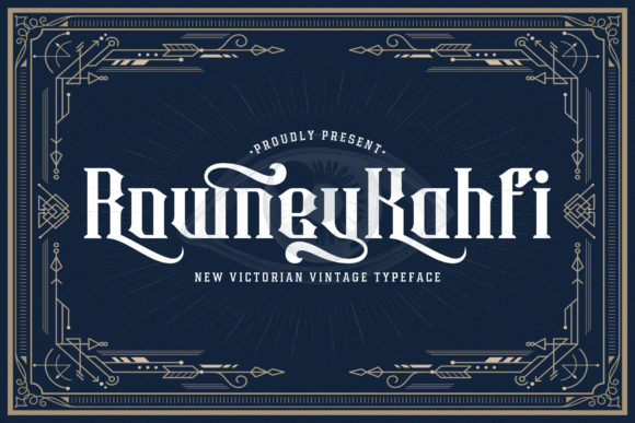 Rowney Kahfi: A Bold Blackletter Font for Striking Web Typography