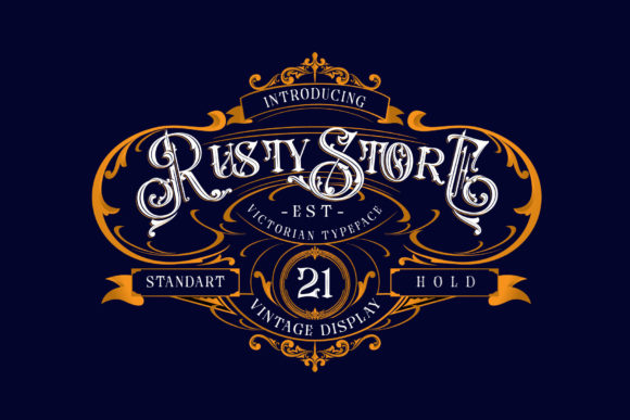 Rusty Store Font: Elevating Small Business Branding