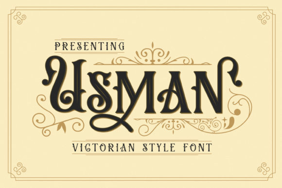 Usman Font: Gothic Style for Professional Branding