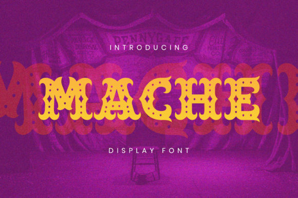 Why Mache Is the Bold Blackletter Font for Striking Campaign Visuals